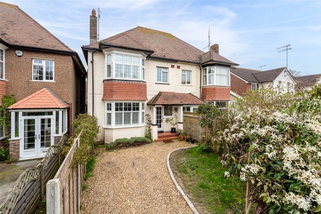 Semi-detached house for sale in Victoria Road, Worthing, West Sussex