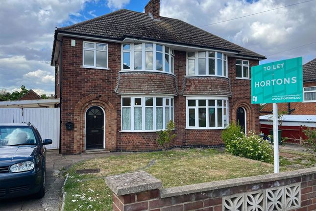 Thumbnail Semi-detached house to rent in Park Road, Loughborough