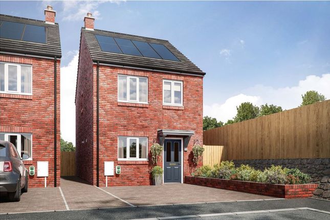 Thumbnail Town house for sale in Old Coppice Side, Heanor