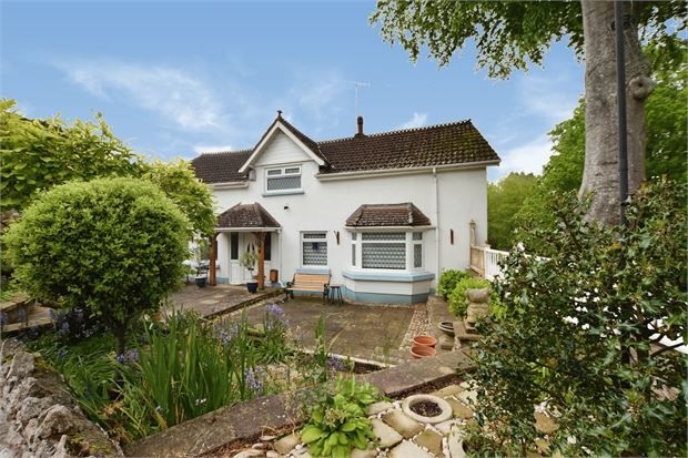 Detached house for sale in Church End Road, Kingskerswell, Newton Abbot, Devon.