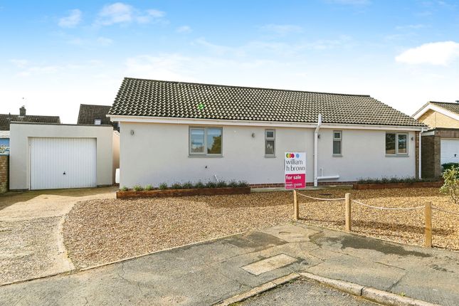 Thumbnail Detached bungalow for sale in Lavender Close, Heacham, King's Lynn