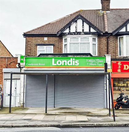 Thumbnail Commercial property for sale in Cranbrook Road, Ilford