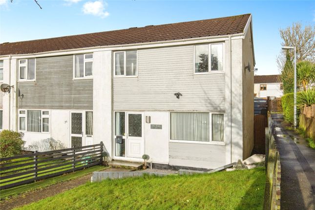 End terrace house for sale in Woodland View, Lanivet, Bodmin, Cornwall
