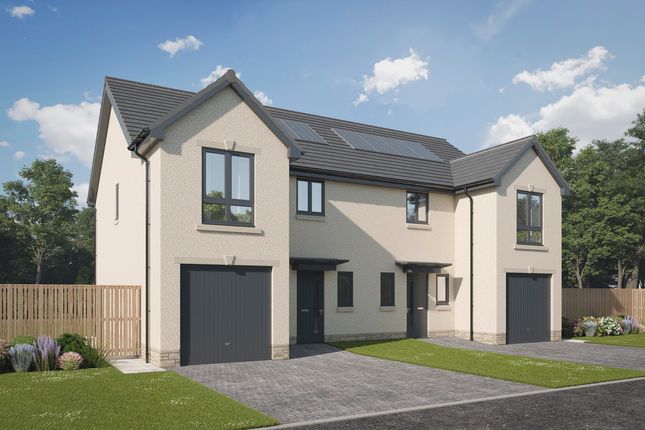 Thumbnail Semi-detached house for sale in "The Moortown" at Brixwold View, Bonnyrigg