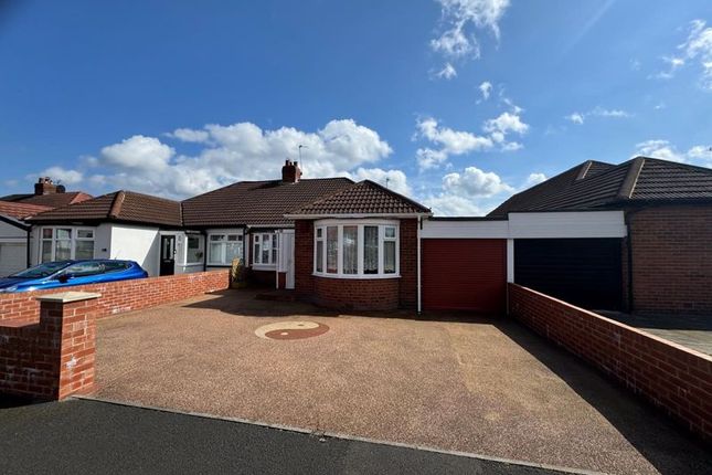 Thumbnail Semi-detached bungalow for sale in Craythorne Gardens, Newcastle Upon Tyne