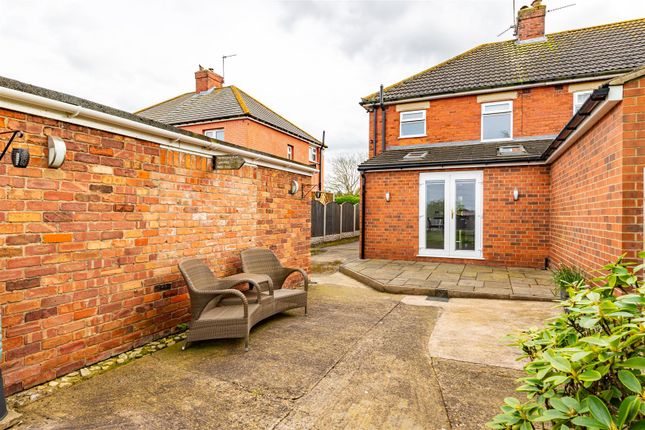 Semi-detached house for sale in Butterwick Road, Messingham, Scunthorpe