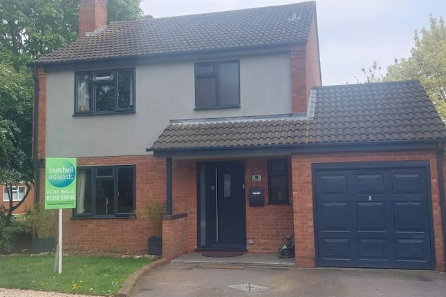 Thumbnail Detached house for sale in Severn Close, Stretton, Burton-On-Trent