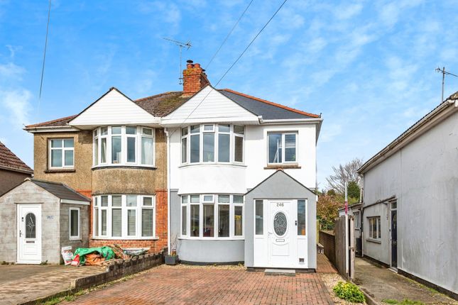 Semi-detached house for sale in Whitworth Road, Swindon