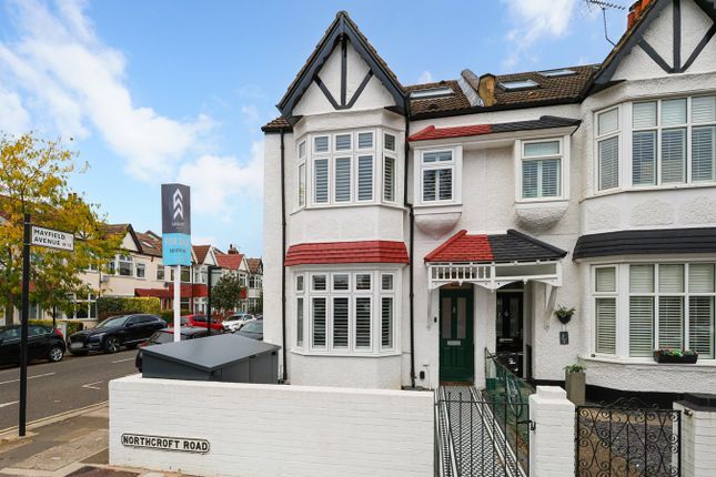 Thumbnail End terrace house for sale in Northcroft Road, Northfields, Ealing