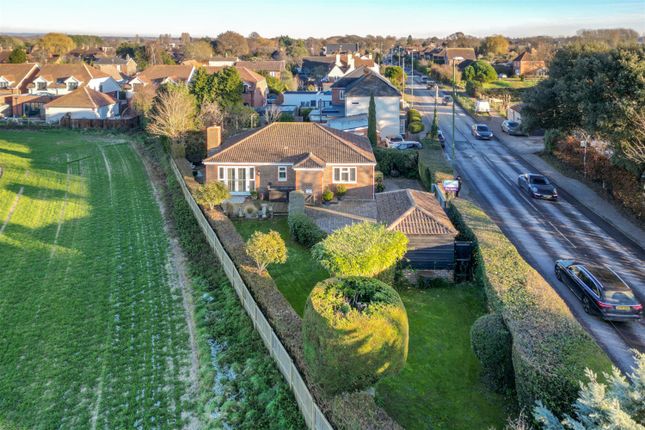 Thumbnail Detached bungalow for sale in Freshfield Cottage, Main Road, Nutbourne, Chichester, West Sussex