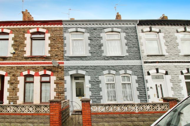 Terraced house for sale in Marion Street, Splott, Cardiff