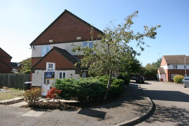 Thumbnail Semi-detached house to rent in Mannington Gardens, East Hunsbury, Northampton