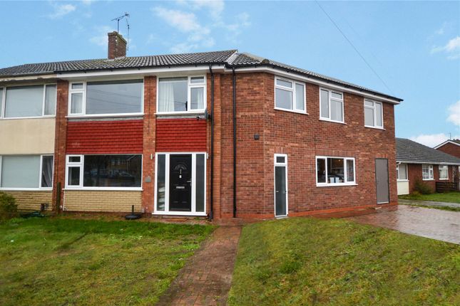 Semi-detached house for sale in Matlock Drive, North Hykeham, Lincoln, Lincolnshire