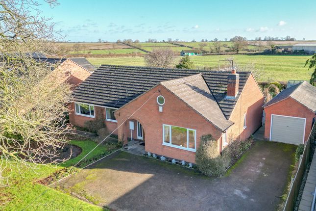 Thumbnail Detached bungalow for sale in Main Street, Willoughby Waterleys, Leicestershire