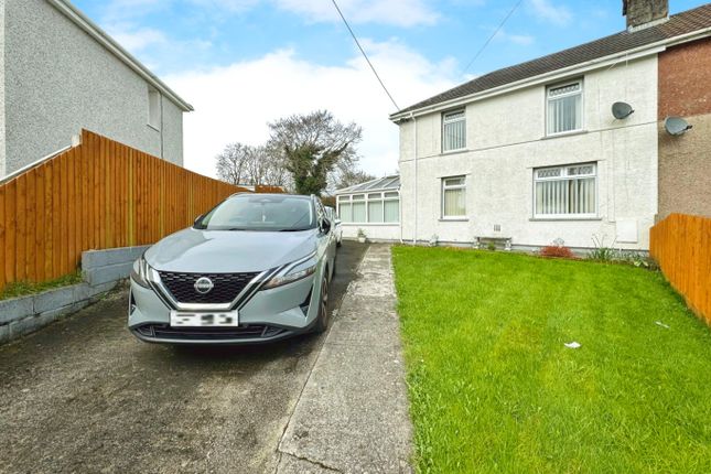 Semi-detached house for sale in Talyclun, Llangennech, Llanelli, Carmarthenshire