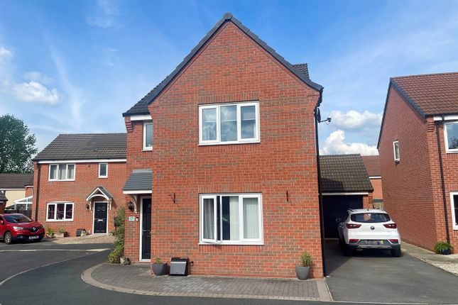 Thumbnail Detached house for sale in Gilliver Close, Stretton, Burton-On-Trent