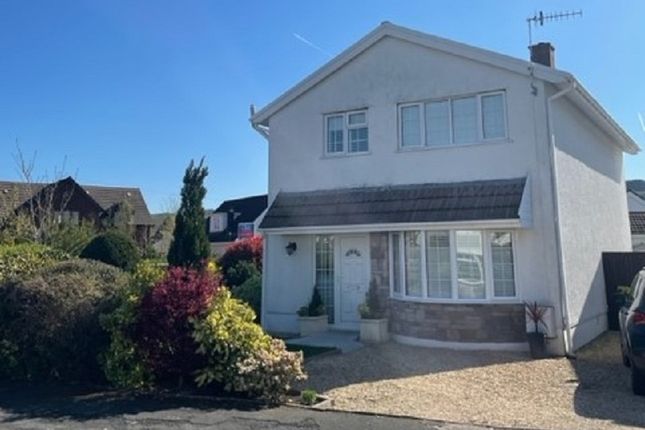 Thumbnail Detached house for sale in Tawe Park, Ystradgynlais, Swansea.