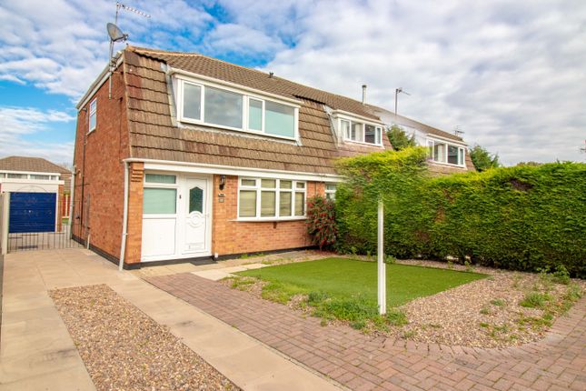 Thumbnail Semi-detached house to rent in Ferrers Close, Castle Donington, Derby