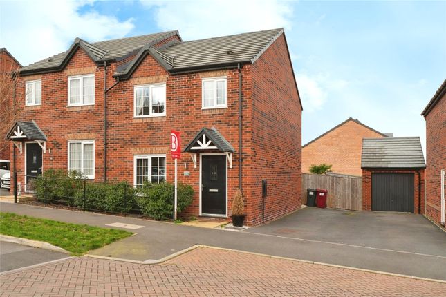 Semi-detached house for sale in Risley Way, Wingerworth, Chesterfield, Derbyshire