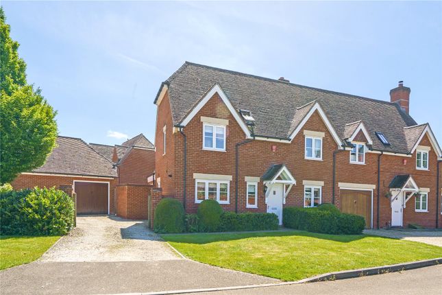 Thumbnail Semi-detached house for sale in Mortons Lane, Upper Bucklebury, Reading, Berkshire