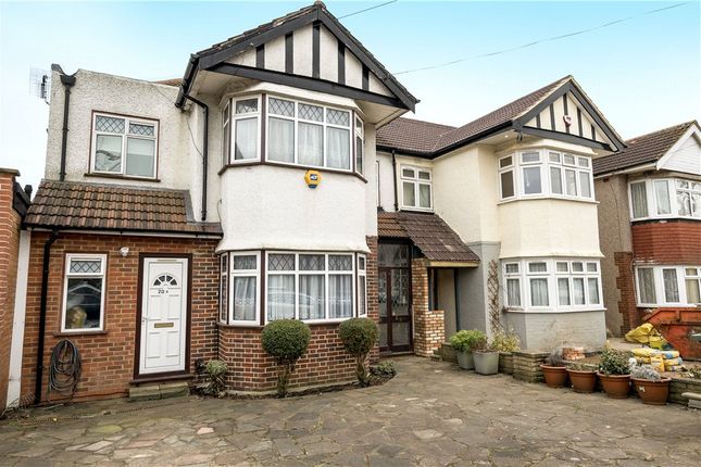 Thumbnail Semi-detached house for sale in Ennerdale Avenue, Stanmore, Middlesex