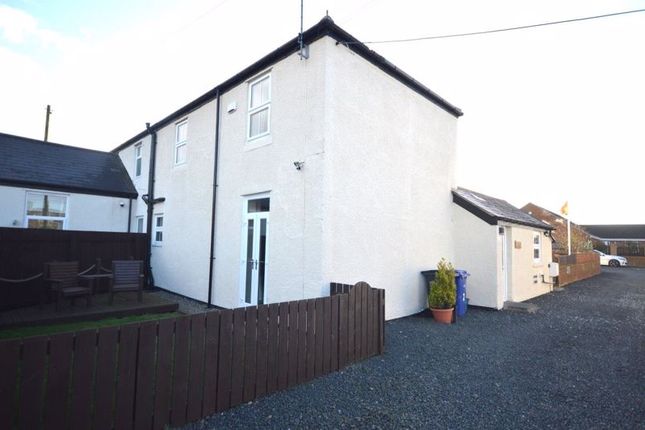 Semi-detached house for sale in North Broomhill, Morpeth