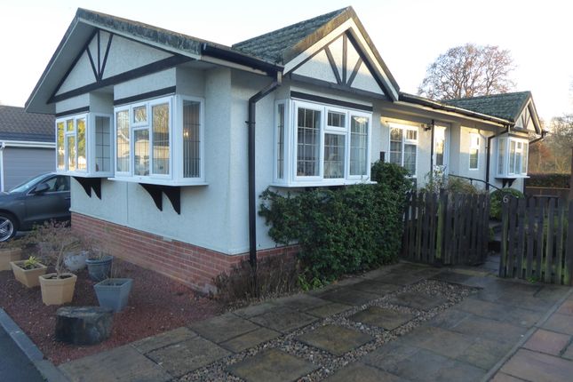Thumbnail Mobile/park home for sale in Kingston Park, Canada Road, West Wellow, Romsey, Hampshire