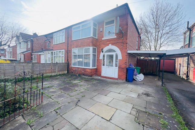 Semi-detached house to rent in St. Werburghs Road, Chorlton Cum Hardy, Manchester
