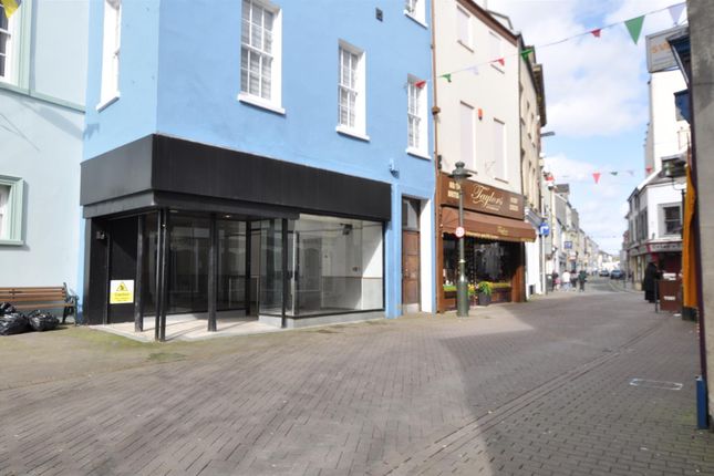 Commercial property to let in King Street, Carmarthen