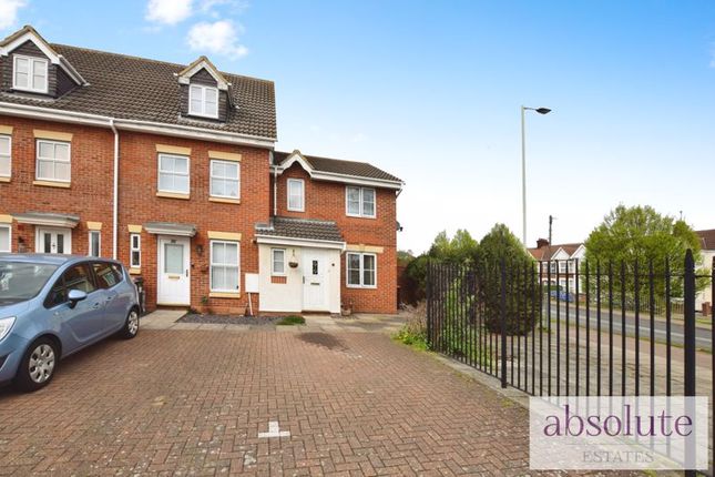 Thumbnail End terrace house for sale in Gillespie Close, Adams Place, Bedford