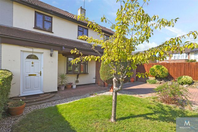 Semi-detached house for sale in Lambourne Crescent, Chigwell, Essex