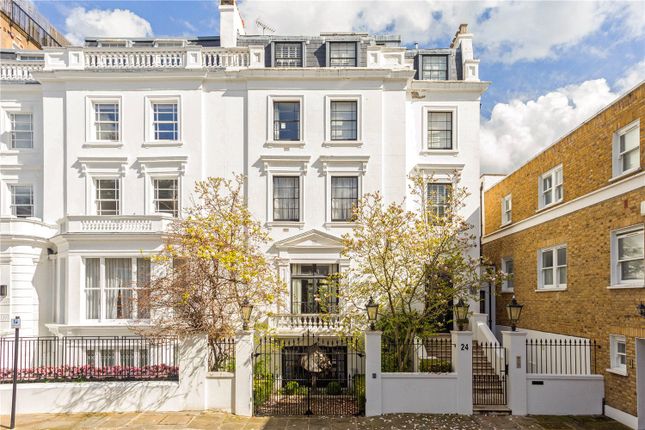 Thumbnail End terrace house to rent in Hyde Park Gate, Kensington, London