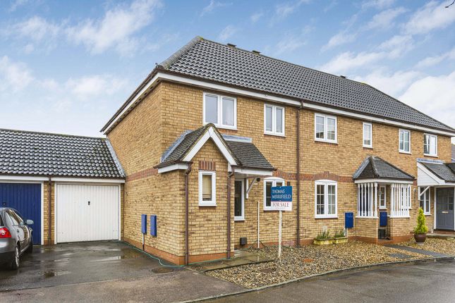 Thumbnail End terrace house for sale in Ottery Way, Didcot