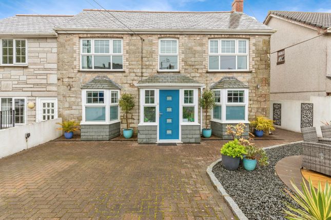 Thumbnail Semi-detached house for sale in Churchtown Road, St. Stephen, St. Austell, Cornwall