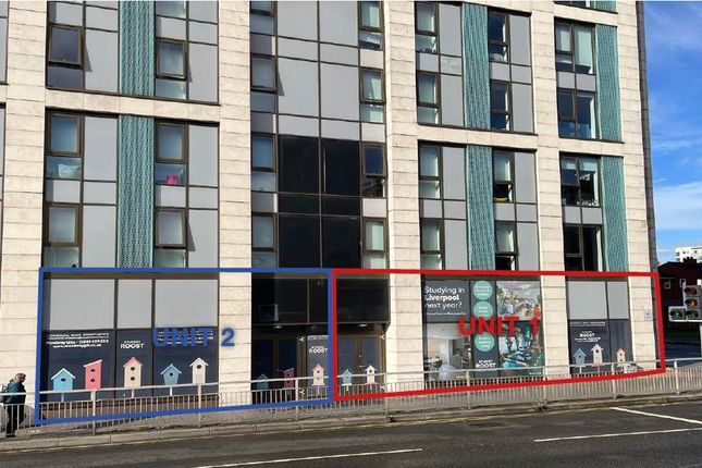 Retail premises to let in Byrom Street/Great Crosshall Street, Liverpool