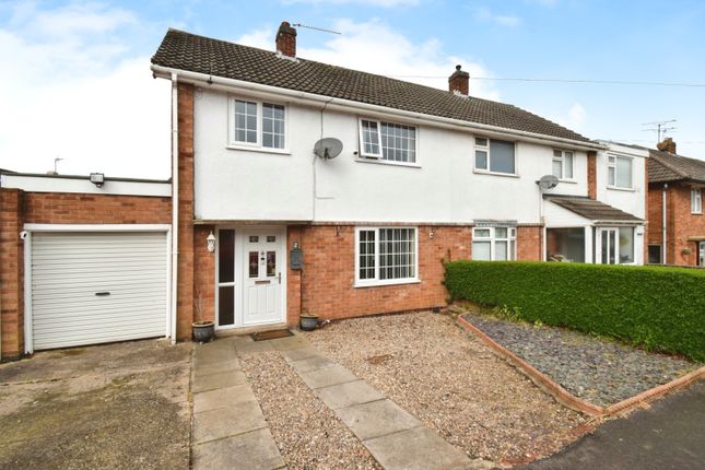 Semi-detached house for sale in Avondale Road, Wigston, Leicestershire