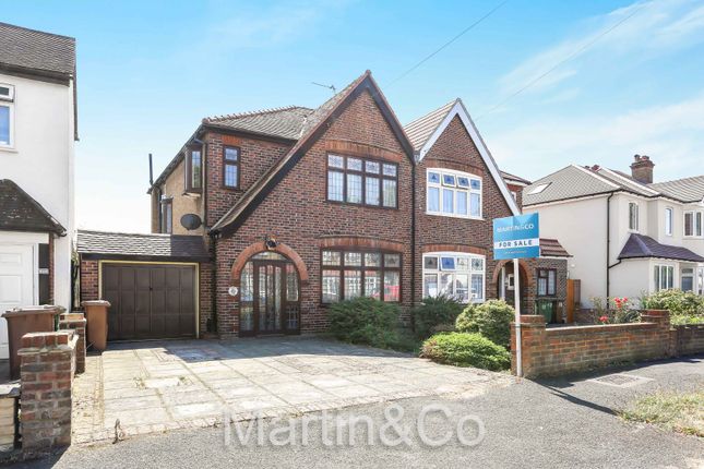 Thumbnail Semi-detached house for sale in Colborne Way, Worcester Park