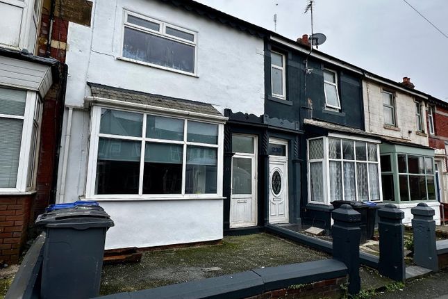 Thumbnail Terraced house for sale in Central Drive, Blackpool