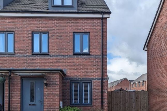 Thumbnail End terrace house for sale in Channings Drive, Exeter