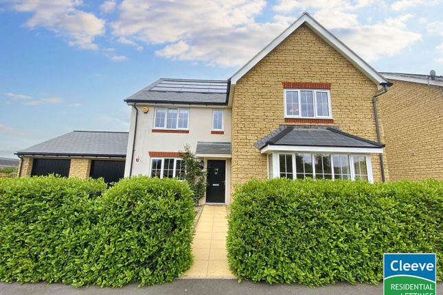 Thumbnail Detached house to rent in Mirabelle Road, Bishops Cleeve, Cheltenham