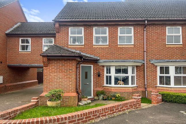 Terraced house for sale in Audley Close, Great Gransden, Sandy