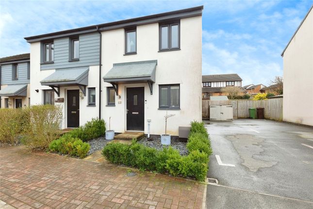 Semi-detached house for sale in Oak View Road, Wadebridge, Cornwall