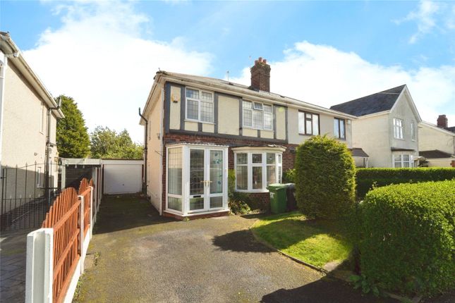 Semi-detached house for sale in Vicarage Road, Wednesfield, Wolverhampton, West Midlands