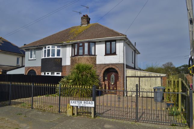 Thumbnail Semi-detached house for sale in Exeter Road, Felixstowe