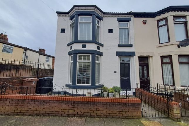 Thumbnail End terrace house for sale in Penrhyn Avenue, Seaforth, Liverpool