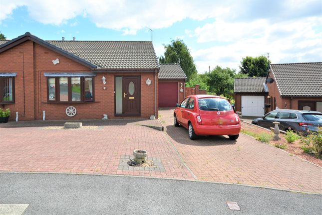 Thumbnail Semi-detached bungalow for sale in Brockwell Court, Coundon Grange, Bishop Auckland, Durham