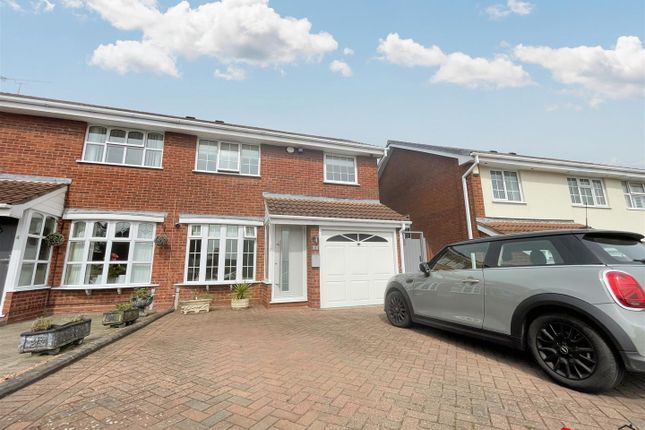 Thumbnail Semi-detached house for sale in Broadhidley Drive, Bartley Green, Birmingham
