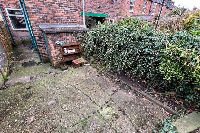Terraced house for sale in North Avenue, Leek, Staffordshire