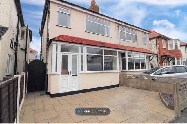Thumbnail Semi-detached house to rent in Clegg Avenue, Thornton-Cleveleys