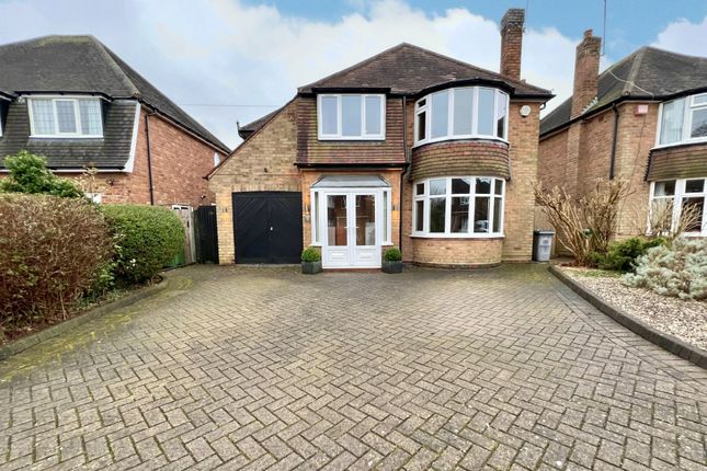 Thumbnail Detached house for sale in Wroxall Road, Solihull